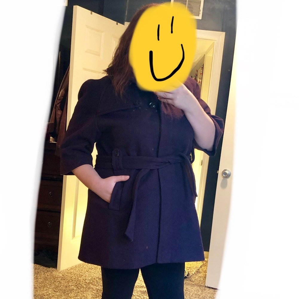 GAP Purple Peacoat